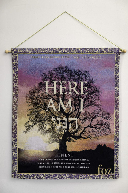 "Here Am I" Wall Hanging