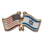 U.S. – Israel Flag Lapel Pin