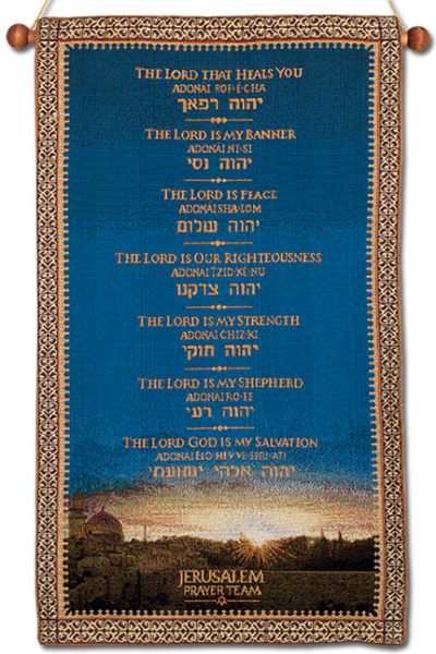 Attributes of God Hanging Wall Banner