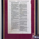 1611 Framed King James Bible Page