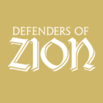 The Prayer of David, a “Defenders of Zion” lapel pin, a complete set of Bible placemats, and a silver menorah