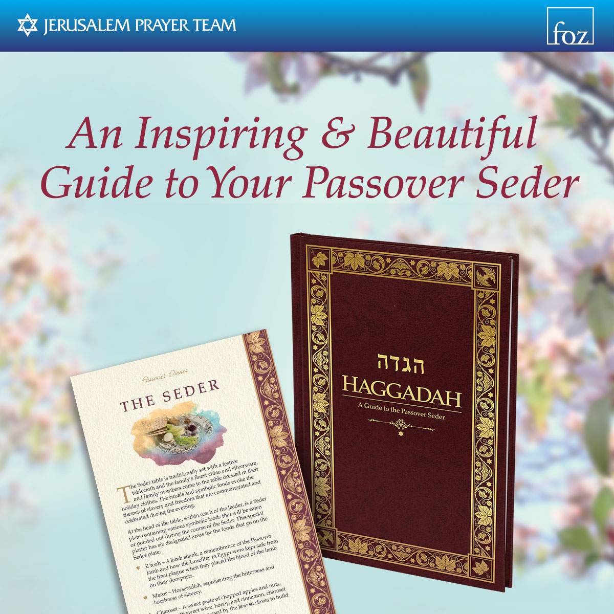 Haggadah: A Guide To Passover Seder - Jerusalem Prayer Team