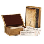 Bible Promise Box, Olivewood Pen, and Israeli Flag Lapel Pin