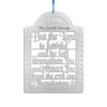 Personalized Family Blessing Plaque